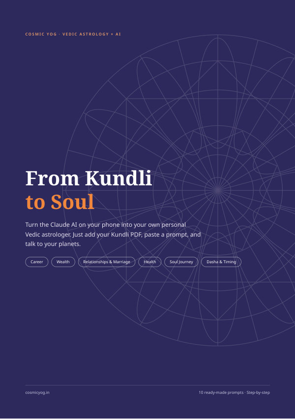 From Kundli to Soul – ebook cover